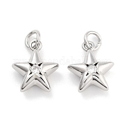 Подвеска из латуни с фианитами KK-P271-38B-01P