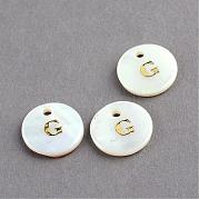 Подвески из пресноводных оболочек SSHEL-S249-G
