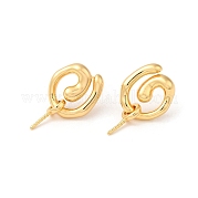 Фурнитура для серег-гвоздиков vortex из латуни KK-M270-30G
