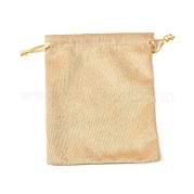 Бархатные мешочки для хранения украшений на шнурке ABAG-P013-02B-09
