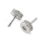 Латунный микро-паве кубический цирконий KK-U056-54P