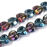 Гальванизируйте прозрачное стекло бисер нитей&nbsp;EGLA-B012-AB17