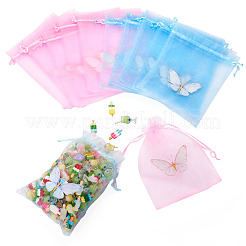 20 x Organza-Kordelzugbeutel in 2 Farben.&nbsp;OP-TA0001-10