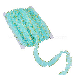 Ruban de dentelle en polyester double couche de 10 m&nbsp;OCOR-TA0004-14E