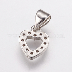 Латунные микро проложить кубического циркония подвески ZIRC-E143-69P