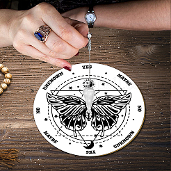 Pendelbrett Wünschelrute Halskette Wahrsagerei DIY Bausatz&nbsp;DIY-CN0001-79