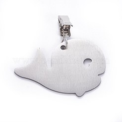 Pendenti per tovaglie in acciaio inossidabile&nbsp;X-STAS-WH0013-02P