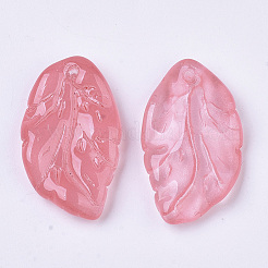 Прозрачный лак окрашенные стеклянные подвески X1-GLAA-T013-02-C04