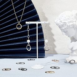 60 шт. 5-х цветные латунные соединительные кольца KK-FG0001-01