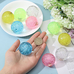 10 Stück runde Daumengriffkappe aus Harz in zwei Farben&nbsp;DIY-CA0006-79