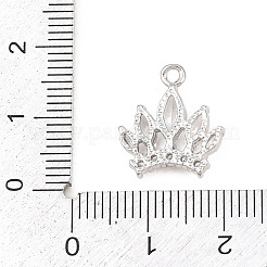 Messing micro pave klare zirkonia anhänger&nbsp;KK-D225-07P