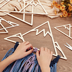 Рамки для вязания крючком из липы DIY-WH0304-938A