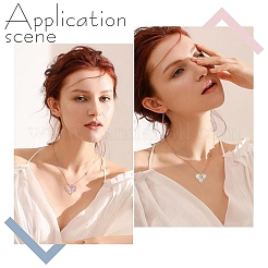 2 шт. 2-х цветные латунные подвески с кубическими цирконами&nbsp;ZIRC-YW0001-34