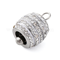 Подвески из нержавеющей стали 304 с кристаллами и стразами&nbsp;LS-STAS-H235-12P