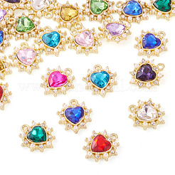 24 шт. 12 подвески из золотого сплава в разных стилях FIND-TA0006-64