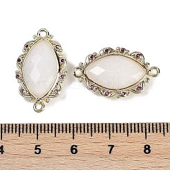 Натуральный кварцевый кристалл ограненные конский глаз звенья&nbsp;G-B126-02G-05