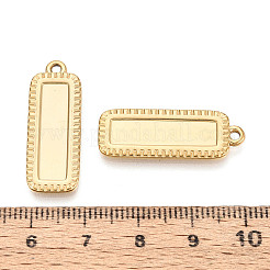 Cabochon-Fassungen für Anhänger aus Edelstahl 304&nbsp;STAS-N108-65G