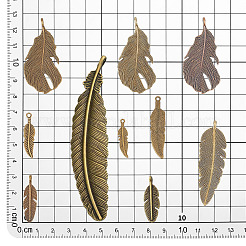 10style Anhänger aus Legierung im tibetischen Stil&nbsp;PALLOY-PH0022-23