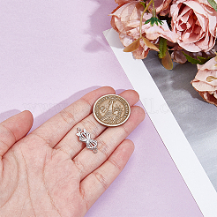 Застежки-коробочки из стерлингового серебра s925 STER-GO0001-67P