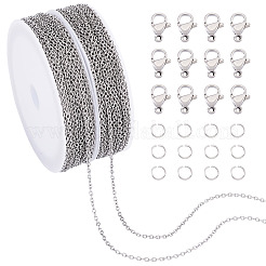 Комплекты ювелирных изделий из нержавеющей стали 304&nbsp;DIY-PJ0001-41A