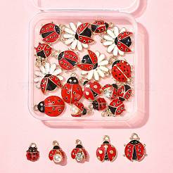 24 шт. Подвески из сплава с эмалью&nbsp;ENAM-FS0003-72