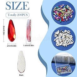 Стеклянные кабошоны со стразами&nbsp;MRMJ-CJC0007-17