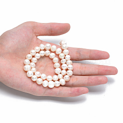 Нити из натурального культивированного пресноводного жемчуга PEAR-L001-A-08