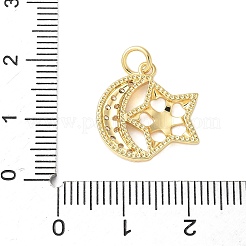 Латунные микро проложить кубического циркония подвески&nbsp;KK-D357-06A-G