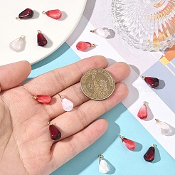 15шт 3 цвета подвески из смолы&nbsp;RESI-YW0006-02