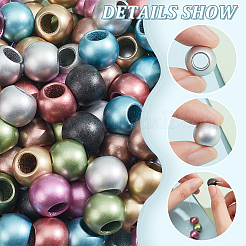 Непрозрачная акриловая бусина&nbsp;OACR-WH0037-08