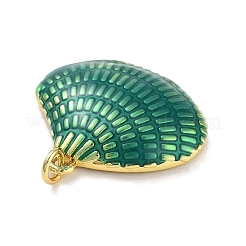 Настоящие позолоченные подвески из латуни с покрытием из 18-каратной эмали X-KK-M293-32G-03