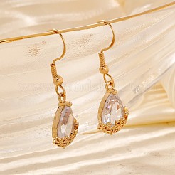 Элегантные латунные серьги-корзинки в форме слезы&nbsp;PV0025