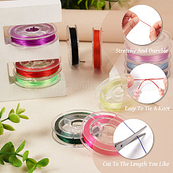 12 рулон 12-х цветов прочная эластичная бисерная эластичная нить&nbsp;EW-TA0001-05