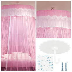 1 комплект пластиковых и железных потолочных крючков&nbsp;AJEW-DJ0001-03