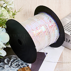 Блестящая лента из ПВХ с блестками OCOR-WH20050-006A