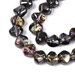 Гальванизируйте прозрачное стекло бисер нитей EGLA-N017-05A-A07