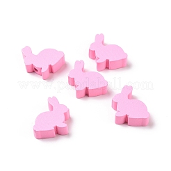 Деревянные бусины на пасхальную тематику WOOD-C002-09A