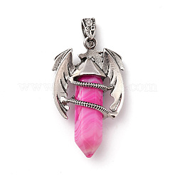 Подвески из натуральных и синтетических смешанных драгоценных камней G-B042-04P