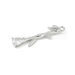 Латунные микро проложить кубического циркония подвески&nbsp;LS-KK-M326-13B-P