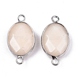 Natürliche weiße Jade Verbinder / Anschlüsse&nbsp;G-T131-102-28