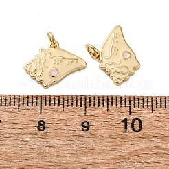 Латунь эмаль подвески&nbsp;KK-S525-07G