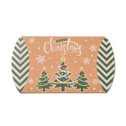 Картонные коробки для конфет с рождественской тематикой CON-G017-02F