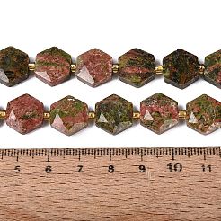 Natur Unakit Perlen Stränge&nbsp;G-N368-01A-08