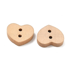 Прекрасный 2-луночное основные пришивания пуговиц в форме сердца&nbsp;NNA0Z9E