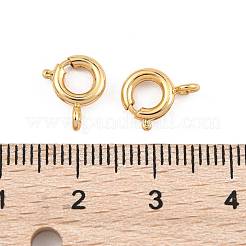 Латунная застежка пружинного кольца&nbsp;XGR0017G-46G