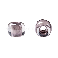 TOHOラウンドシードビーズ  日本製シードビーズ  （ラベンダーライニングクリスタル353)個  11/0  2.2mm  穴：0.8mm  約1110個/10g&nbsp;X-SEED-TR11-0353