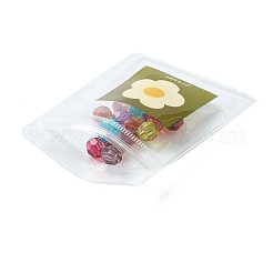 Sacchetto rettangolare di plastica con chiusura a zip per caramelle&nbsp;OPP-M004-03C