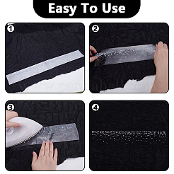 7 шт. стеклянный стразы для горячей фиксации&nbsp;DIY-FG0001-42B