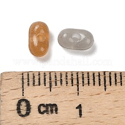 Светящиеся прозрачные акриловые бусины LACR-D009-01K