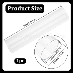 Прозрачная акриловая труба AJEW-WH0475-51A